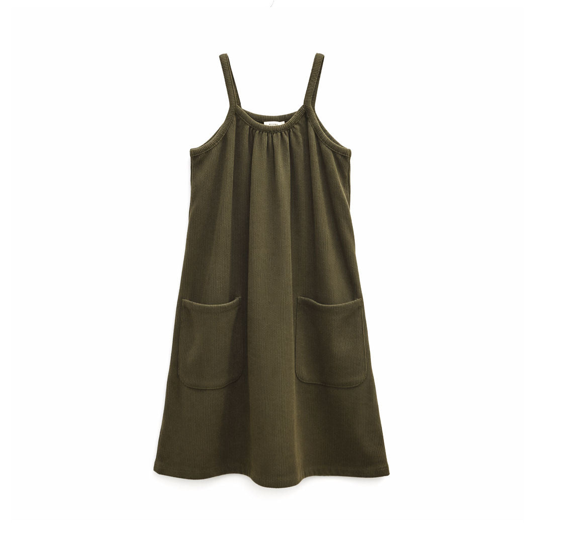 Buckingham Cord Strap Pinafore