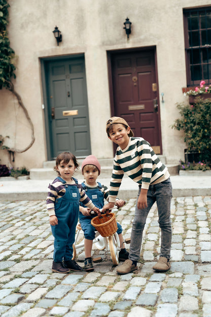Bondoux Striped 2 Pcs Romper Set