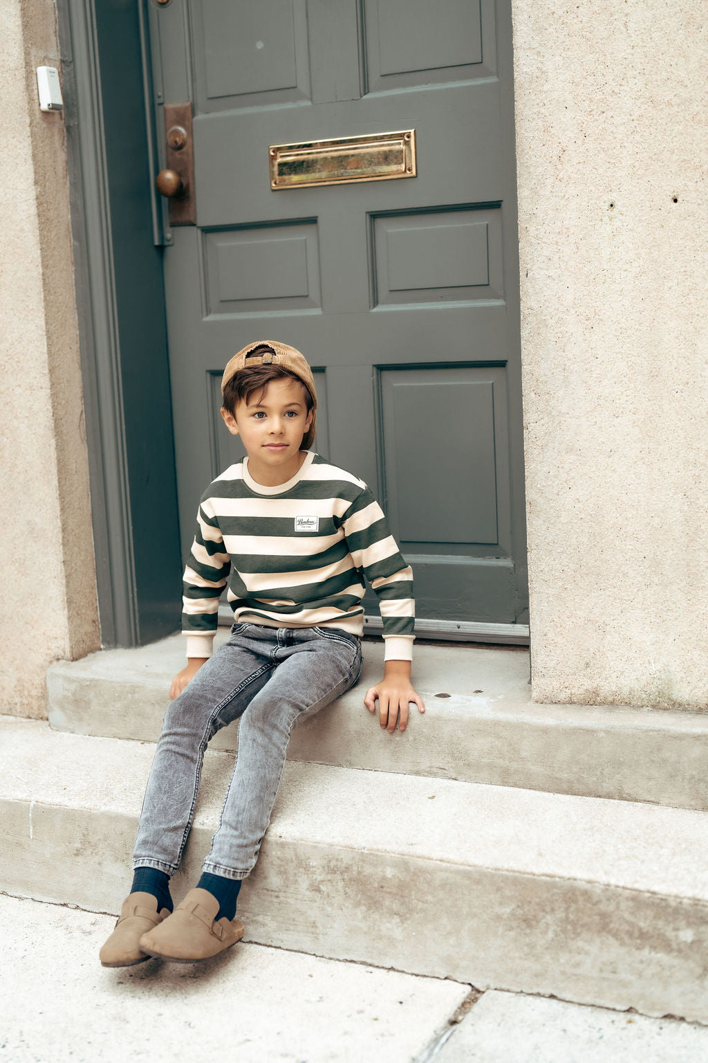 Bondoux Striped Top