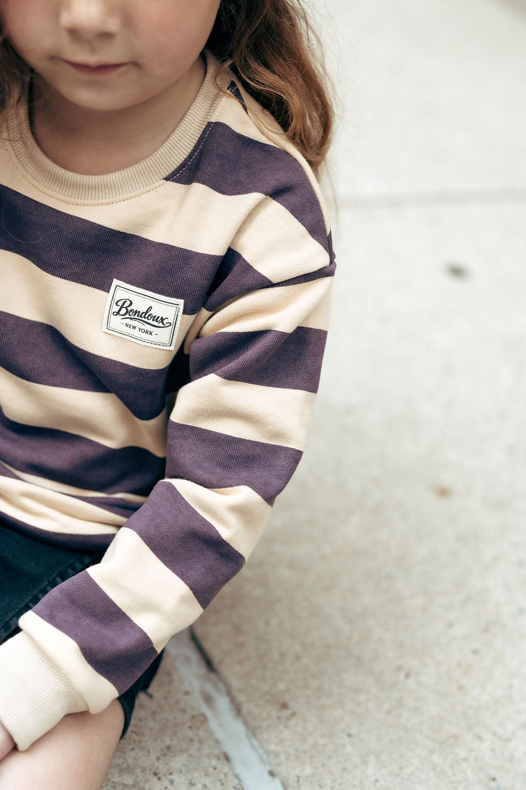 Bondoux Striped Top (g)