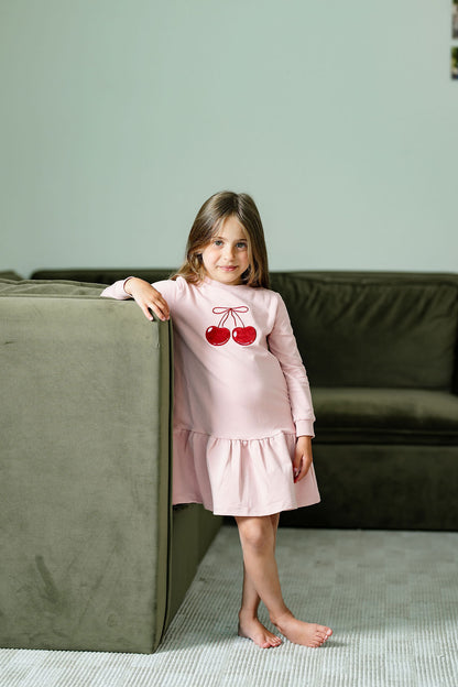 Pouf Cherry Dress