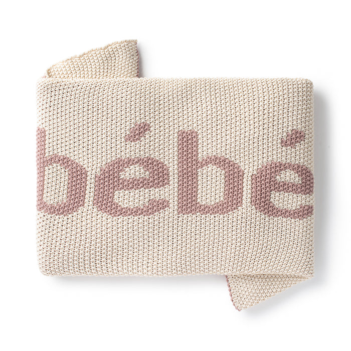 Domani Home Bebe Pink Baby Blanket