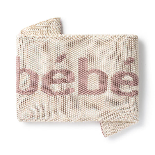 Domani Home Bebe Pink Baby Blanket