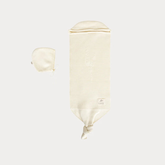 Daisy Knit Cocoon Set (Cream)
