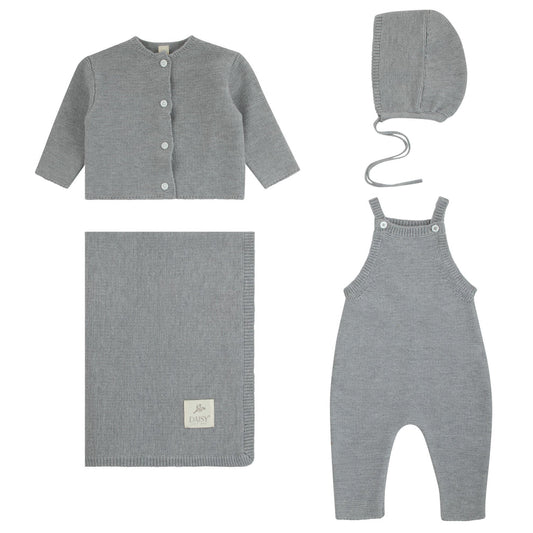 Daisy Overalls Knit Full Set
