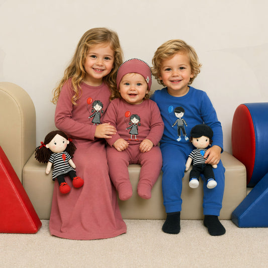 Buckingham Doll 2pc Pj's Set (girl)