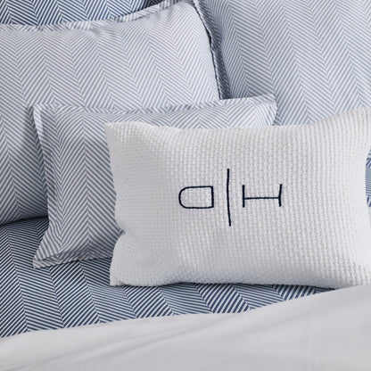 Domani Home Leze Blue Boudoir Sham