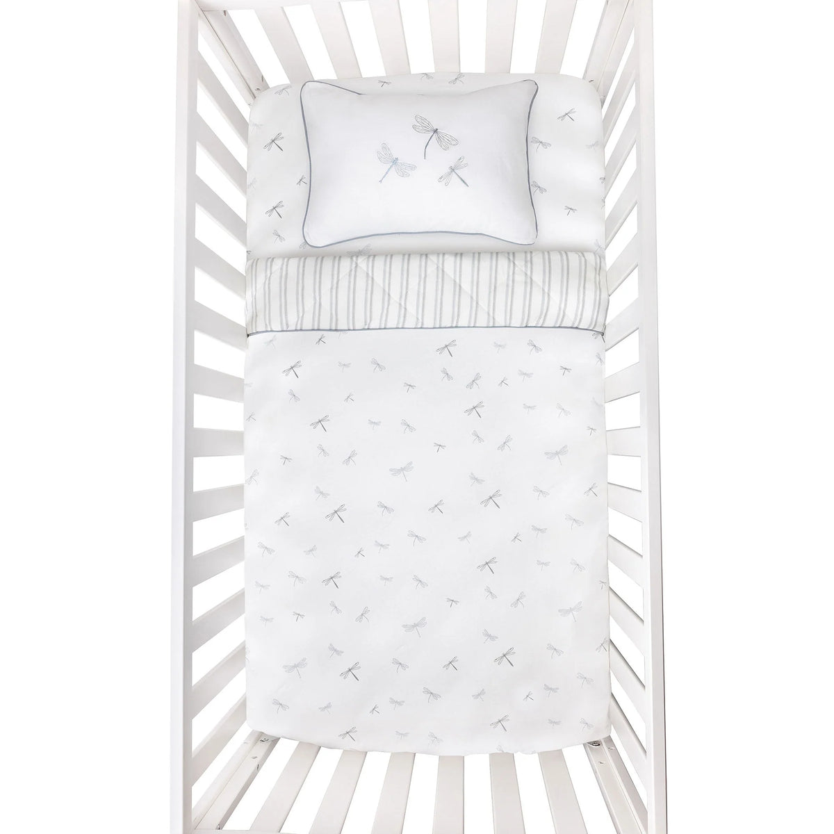 Ely's & Co Dragonfly 4pc Mini Crib Set