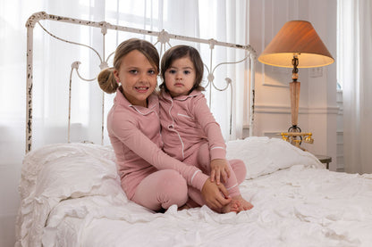 Pouf Ribbed Grandpa PJ's (girl)