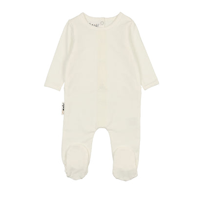 Maniere Elegant Embroidery Footie