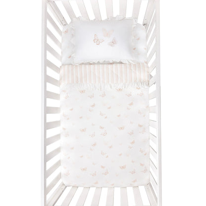 Ely's & Co 5pc Pink Butterfly Crib Set