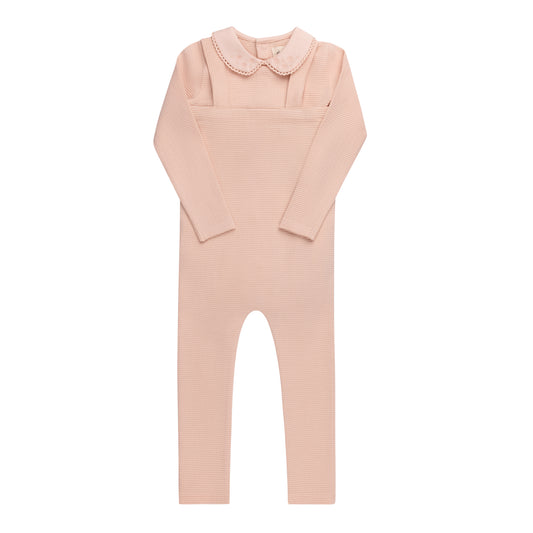 Ely's & Co Embroidered Collar Overall Set (g)