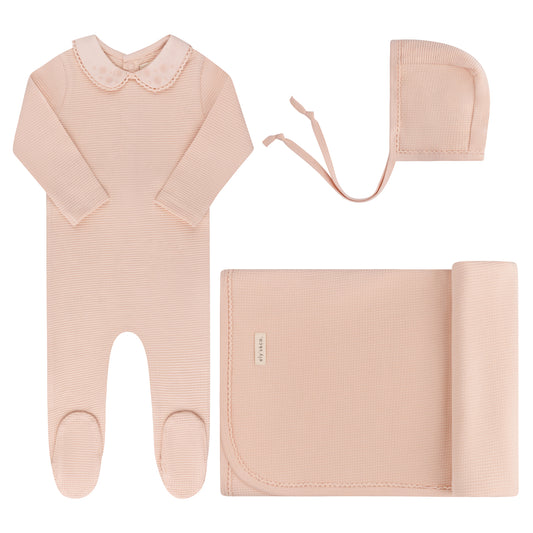 Ely's & Co Embroidered Collar 3pc Set (Girl)