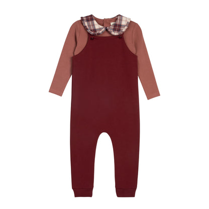 Ely's & Co French Terry Scottish Overall Set