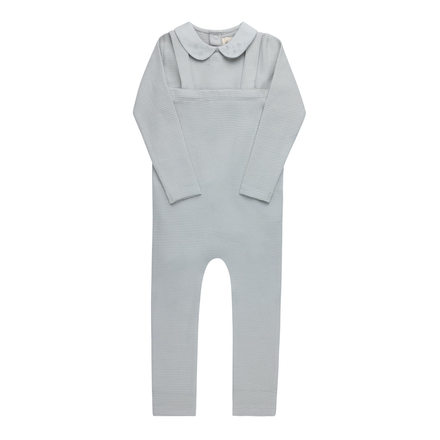 Ely's & Co Embroidered Collar Bodysuit & overalls