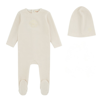 Bondoux Embossed 3pc Layette Set