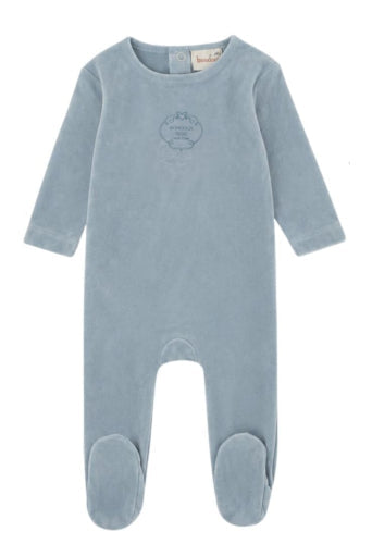 Bondoux Embossed Footie