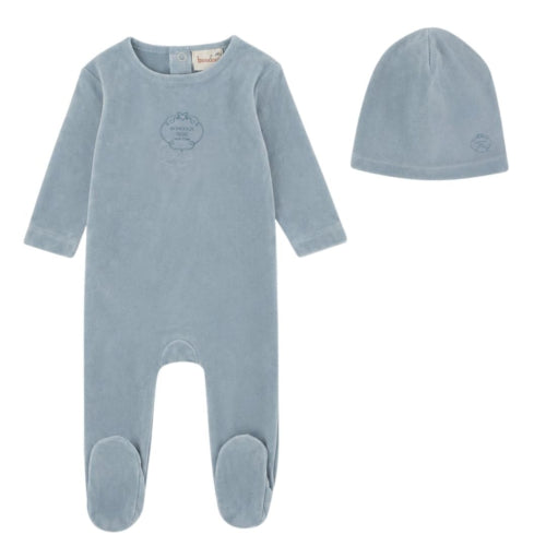 Bondoux Embossed 3pc Layette Set