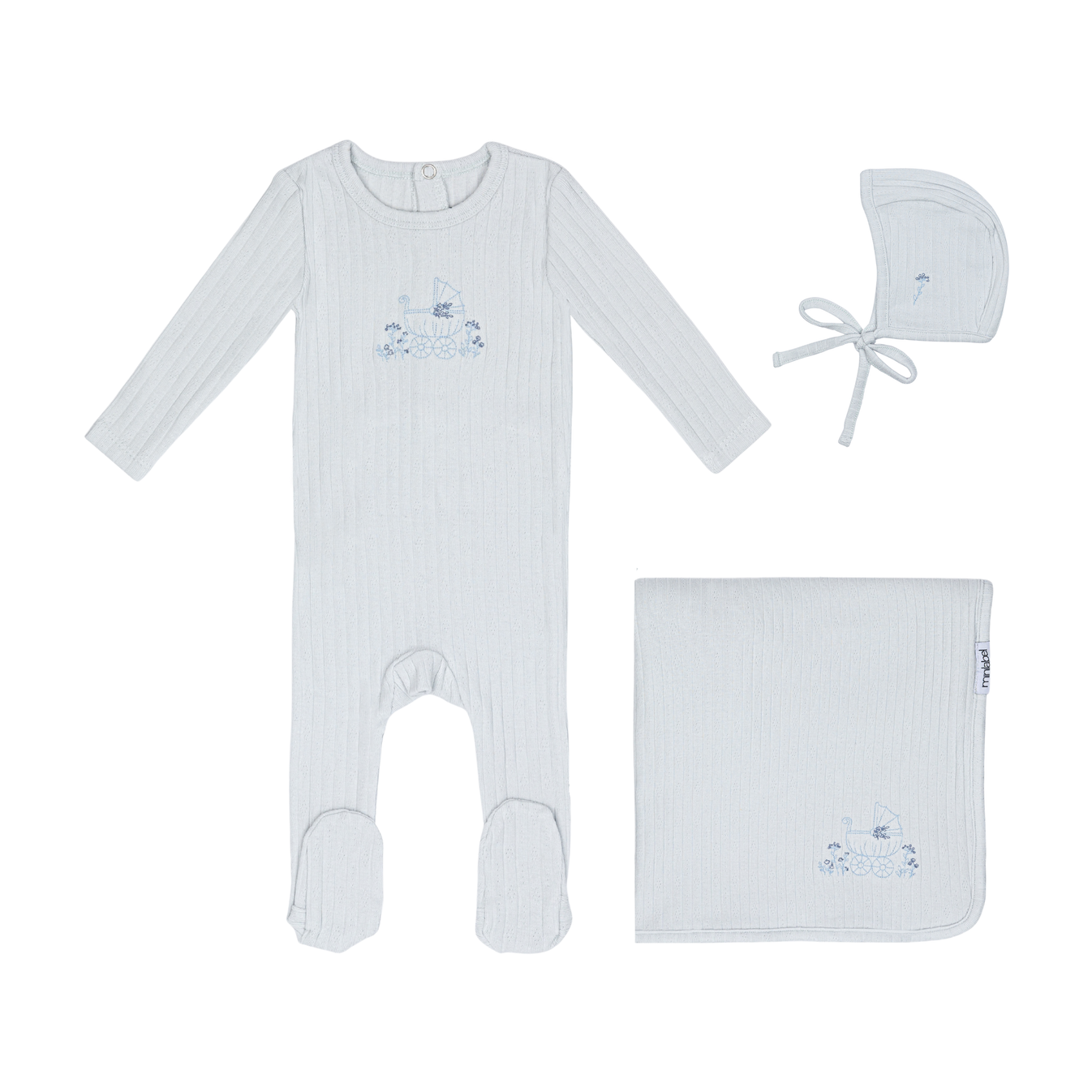 Mini Label Carriage 3pc Set (Boy)