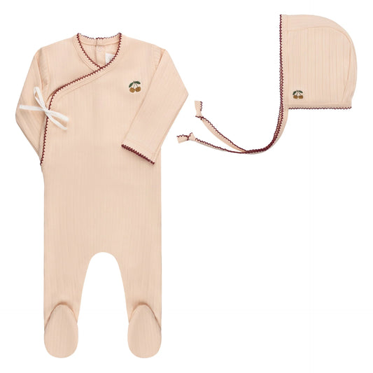 Aurora Embroidered Cherry 2pc Set (girl)