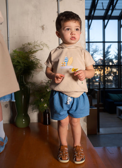Bondoux Surf Denim Toddler 2pc Set