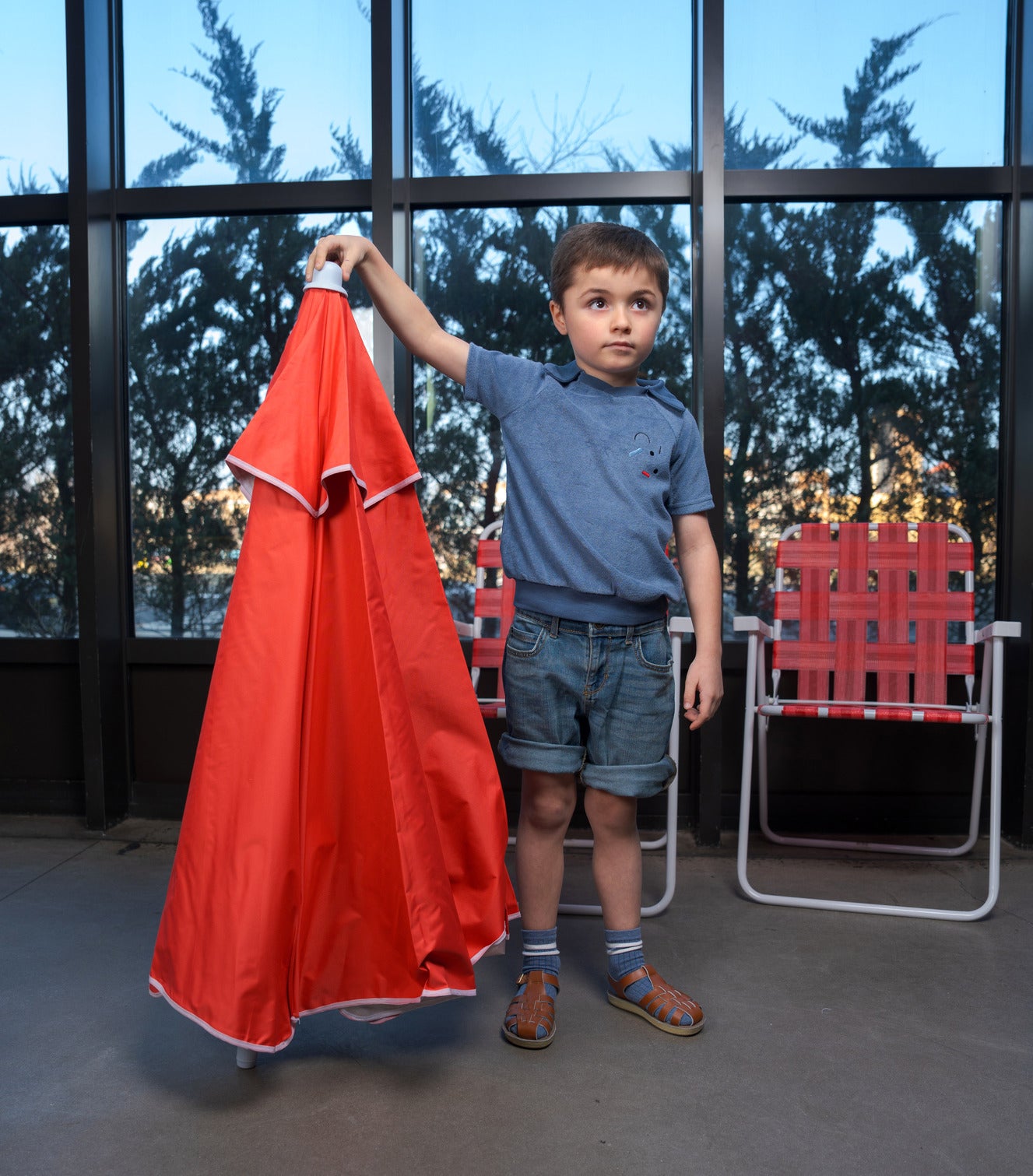 Bondoux Terry Shapes Boys Top