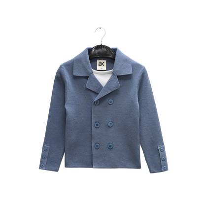 Buckingham Fine Knit Blazer- Long Sleeve