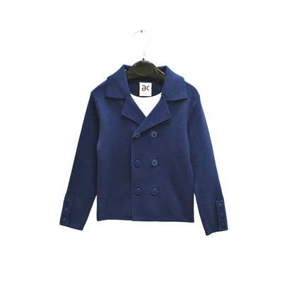 Buckingham Fine Knit Blazer- Long Sleeve