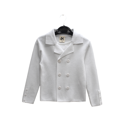 Buckingham Fine Knit Blazer- Long Sleeve