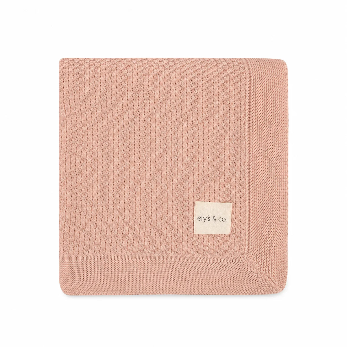 Floral Star Knit Girl Blanket