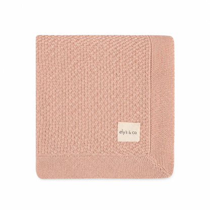 Floral Star Knit Girl Blanket