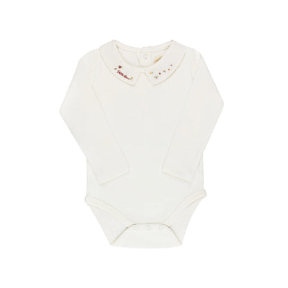 Floral Star Knit Girl Bodysuit