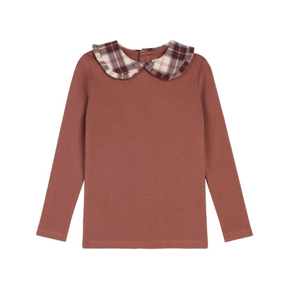Ely's & Co French Terry Scottish Girl Tshirt