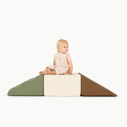 Gathre Mini Climber Playset (Espresso, Ivory, Thyme)
