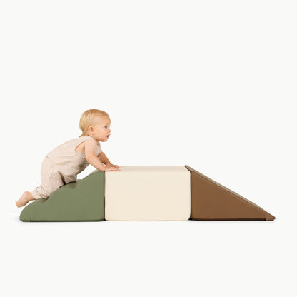 Gathre Mini Climber Playset (Espresso, Ivory, Thyme)