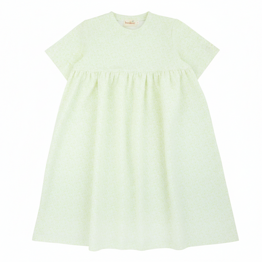 Bondoux Fruit Print Dress Short Sleeve