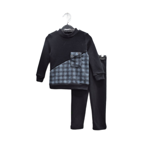 Buckingham Gingham Boy 2pc