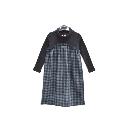 Buckingham Gingham Rib Dress
