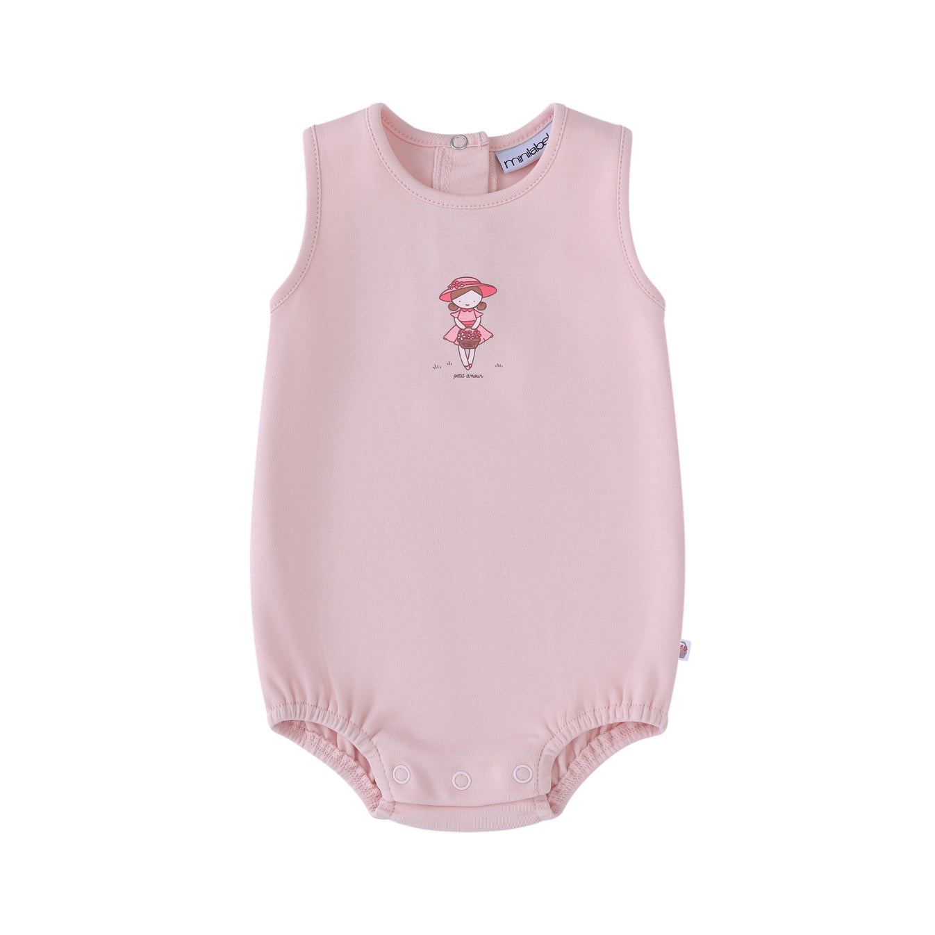 Mini Label Girl Doll Romper