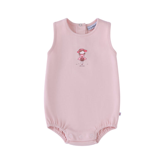 Mini Label Girl Doll Romper