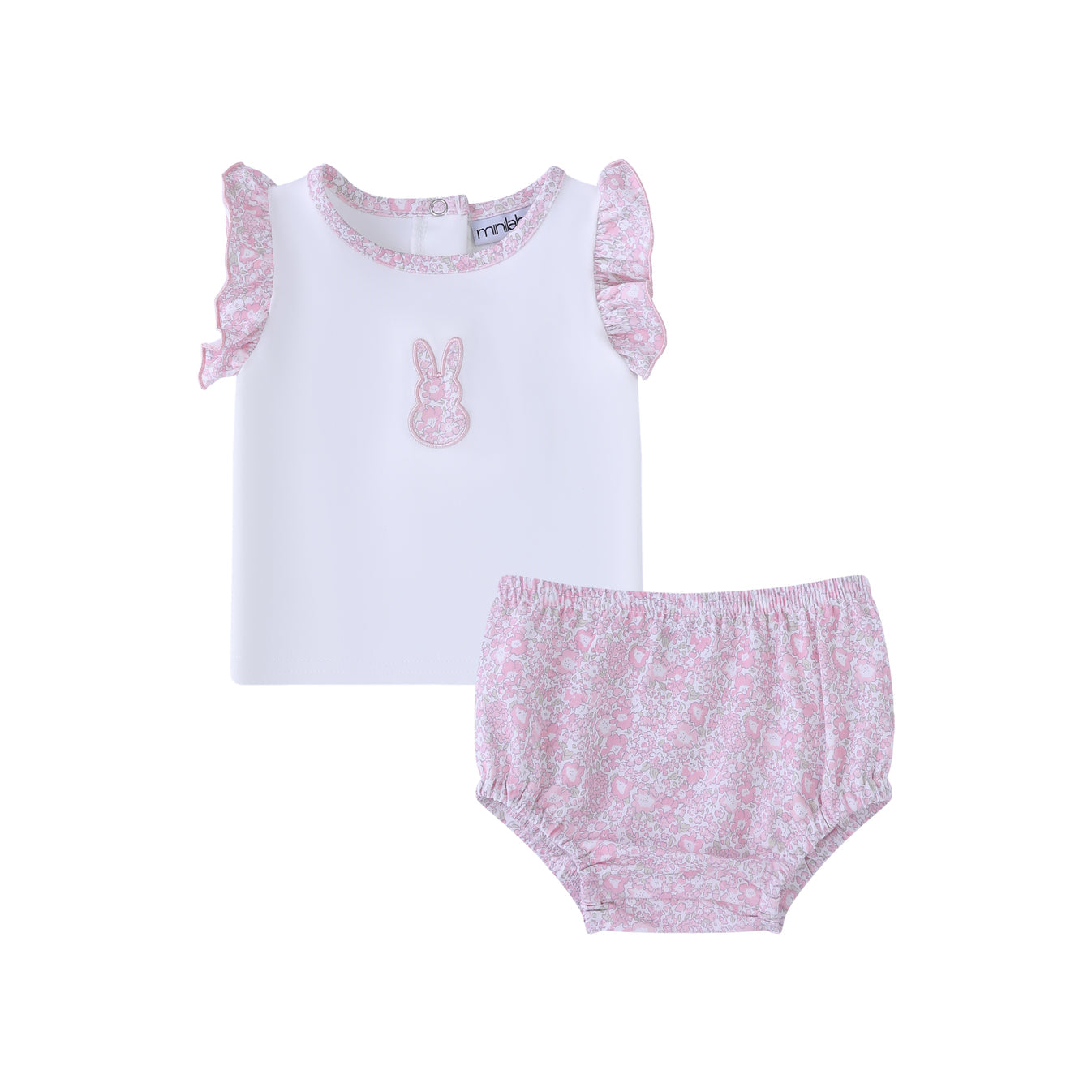 Mini Label Liberty Bunny Girl 2pc Set