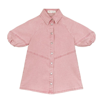 Teela Colored Denim Dress