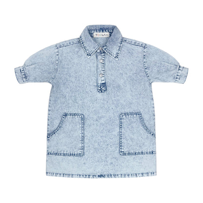 Teela Structure Denim Dress