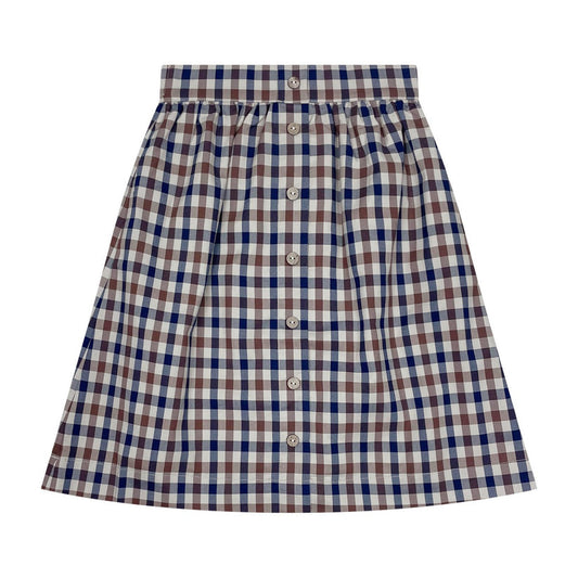 Teela Checkered Skirt