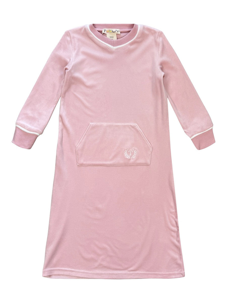 Teela Velour Pocket Nightgown