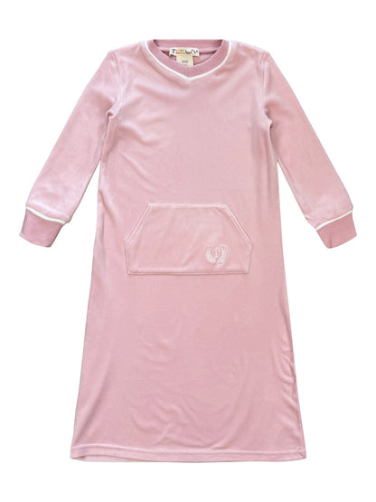 Teela Velour Pocket Nightgown