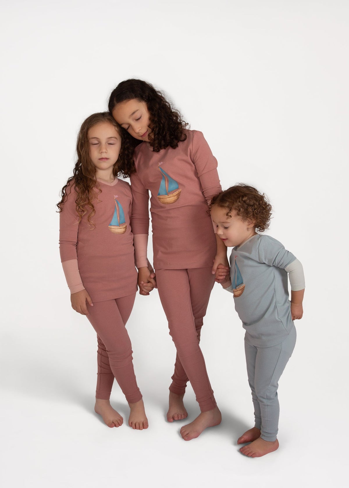 Cindy & Bella Boy Ship Pj's