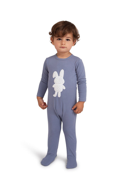 Cindy & Bella Sherpa Bunny Footie