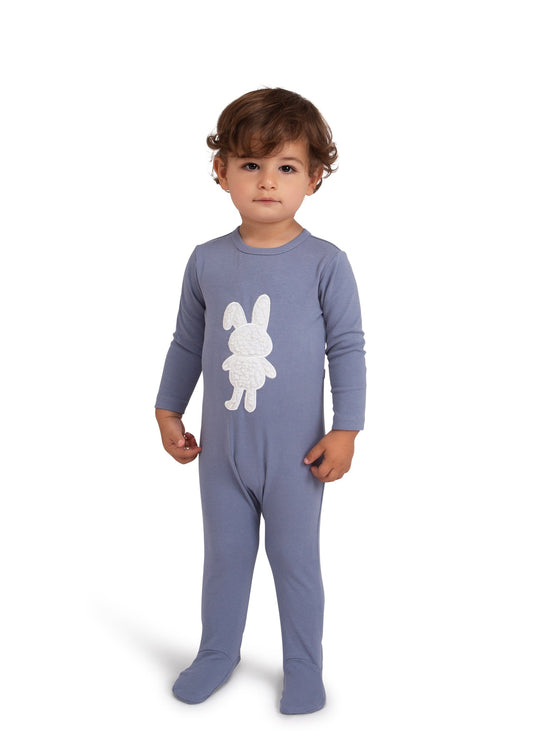 Cindy & Bella Sherpa Bunny Footie