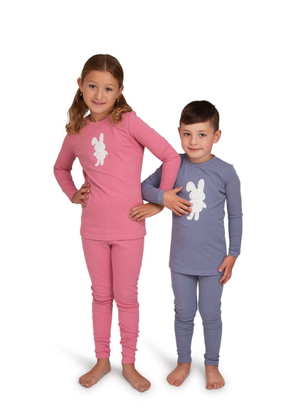 Cindy & Bella Sherpa Bunny Footie